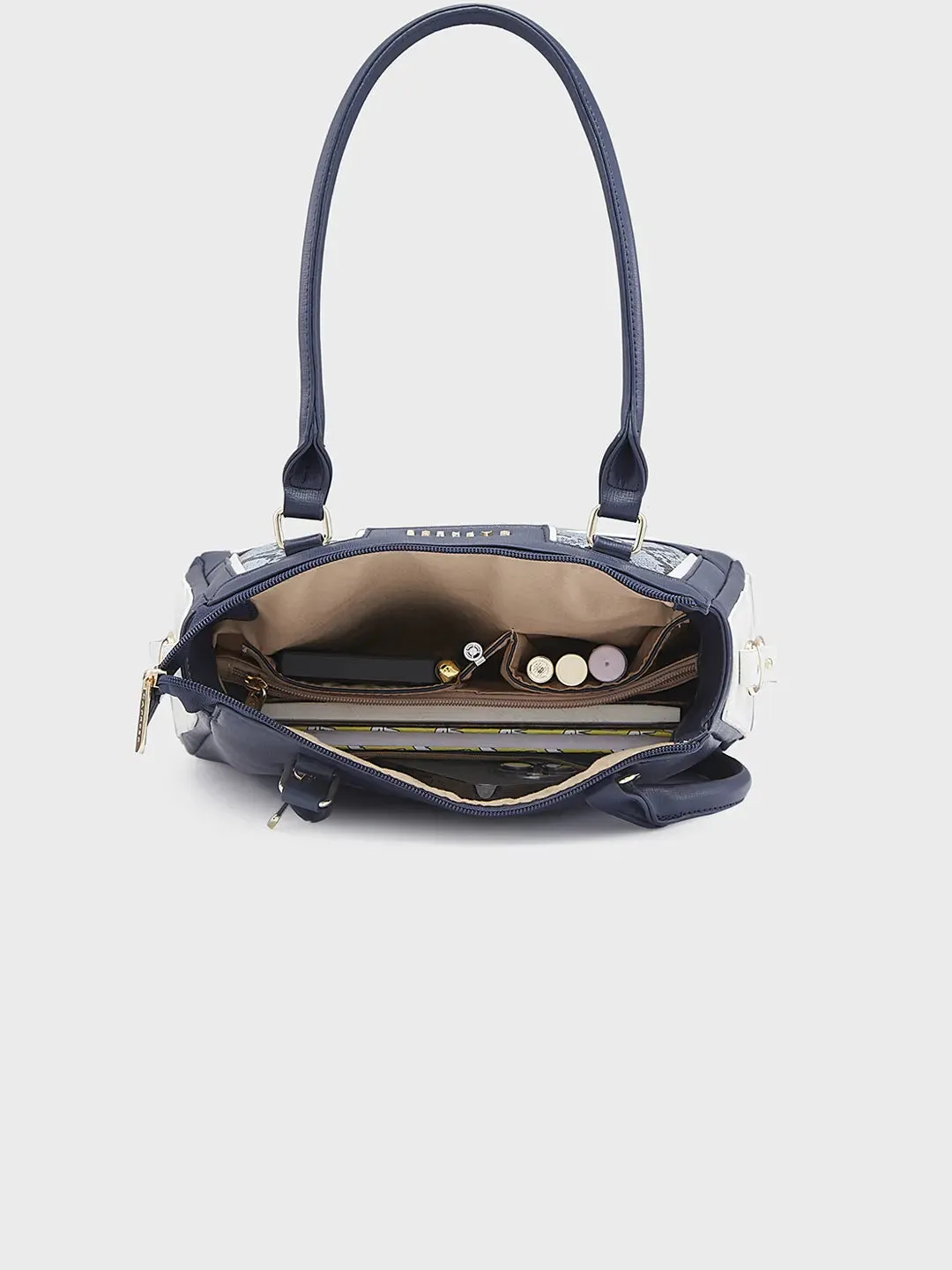 Caprese Ellis Satchel Medium Navy