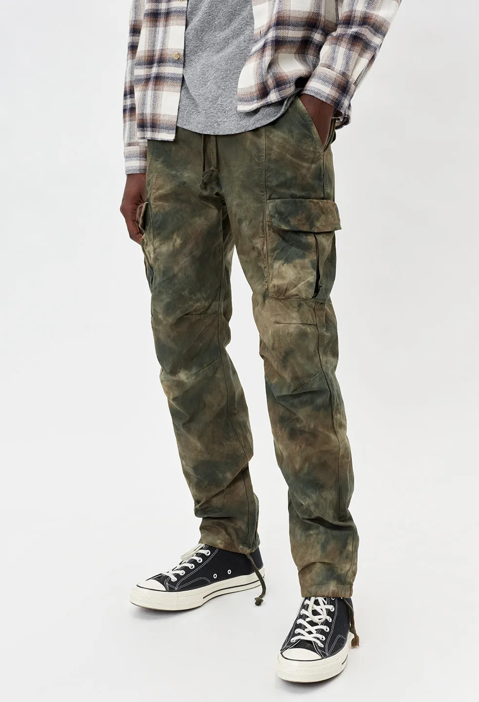 Cargo Pants / Camo Tie Dye