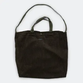 Carry All Tote - Olive Cotton 4.5W Corduroy