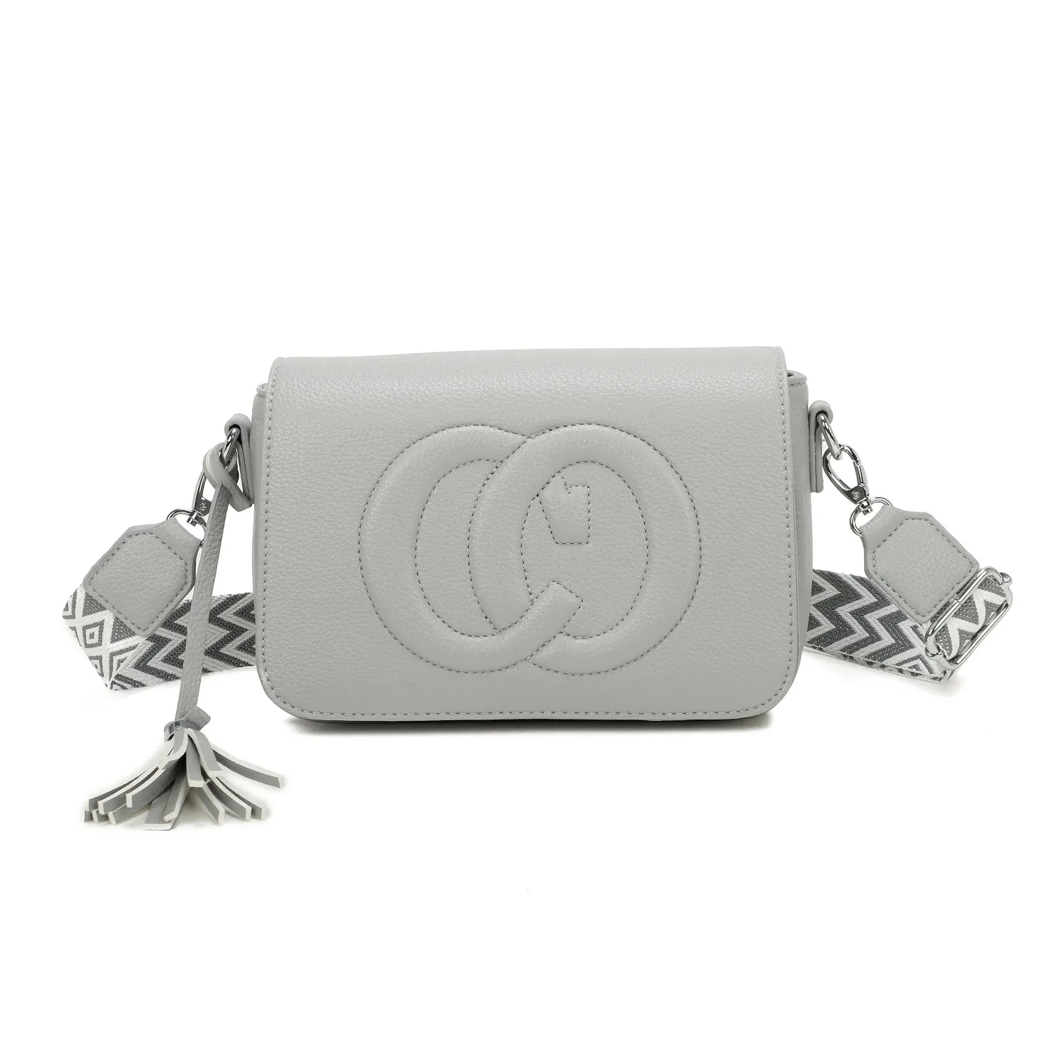 'CC' Satchel Bag