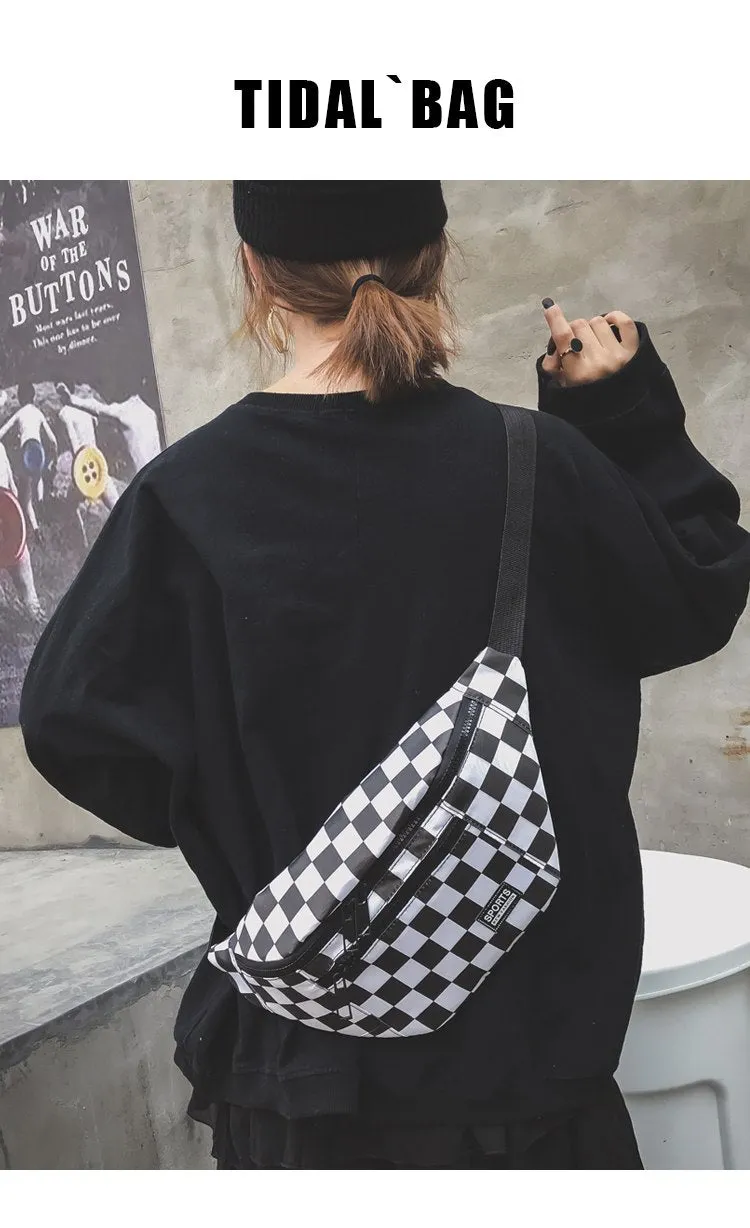 Checkerboard Fanny Pack