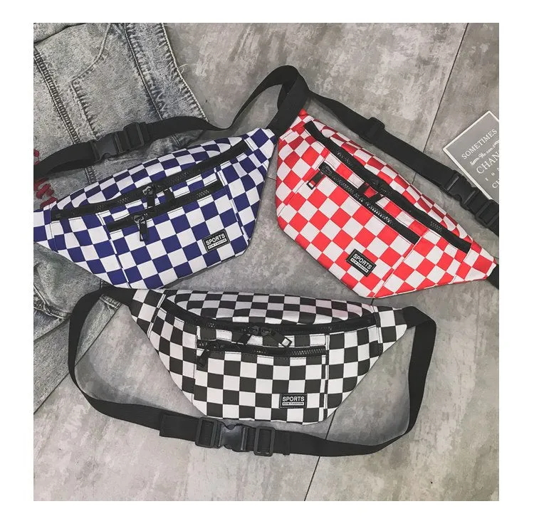 Checkerboard Fanny Pack