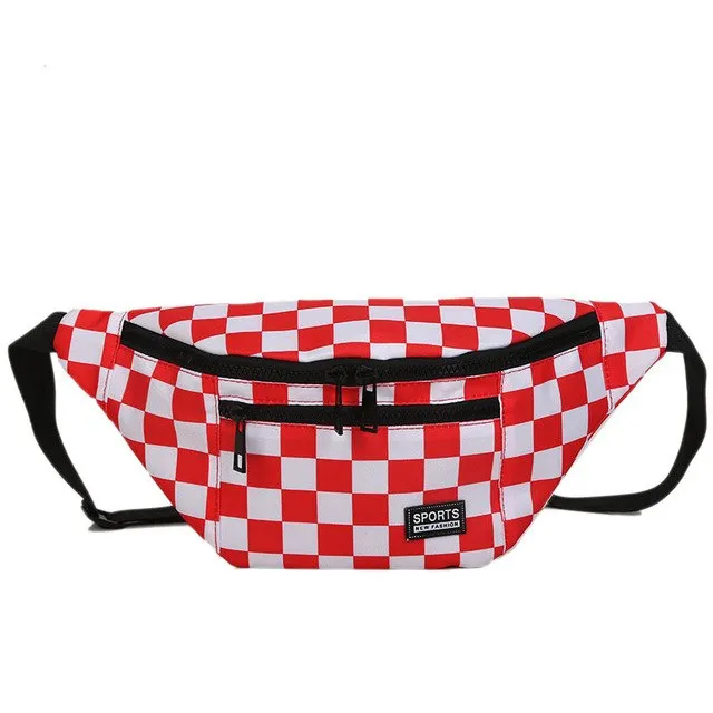 Checkerboard Fanny Pack