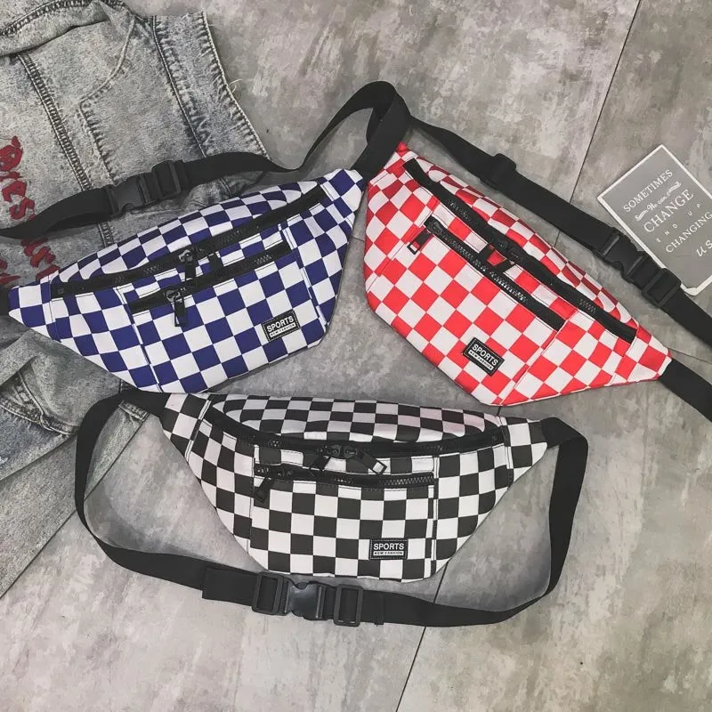 Checkerboard Fanny Pack