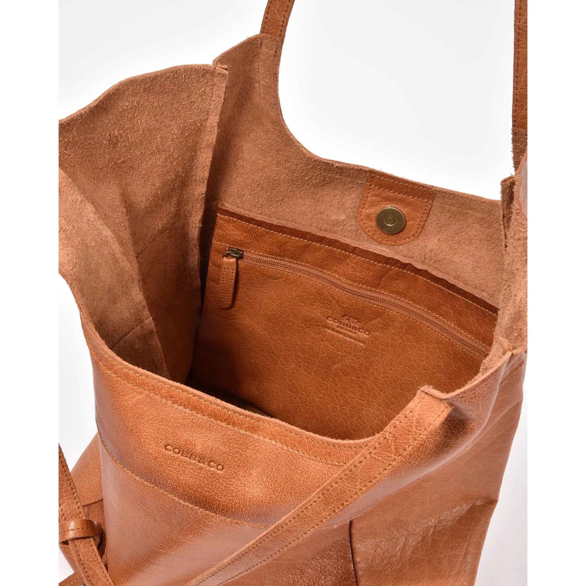 COBB & CO Leather Palmerston Tote