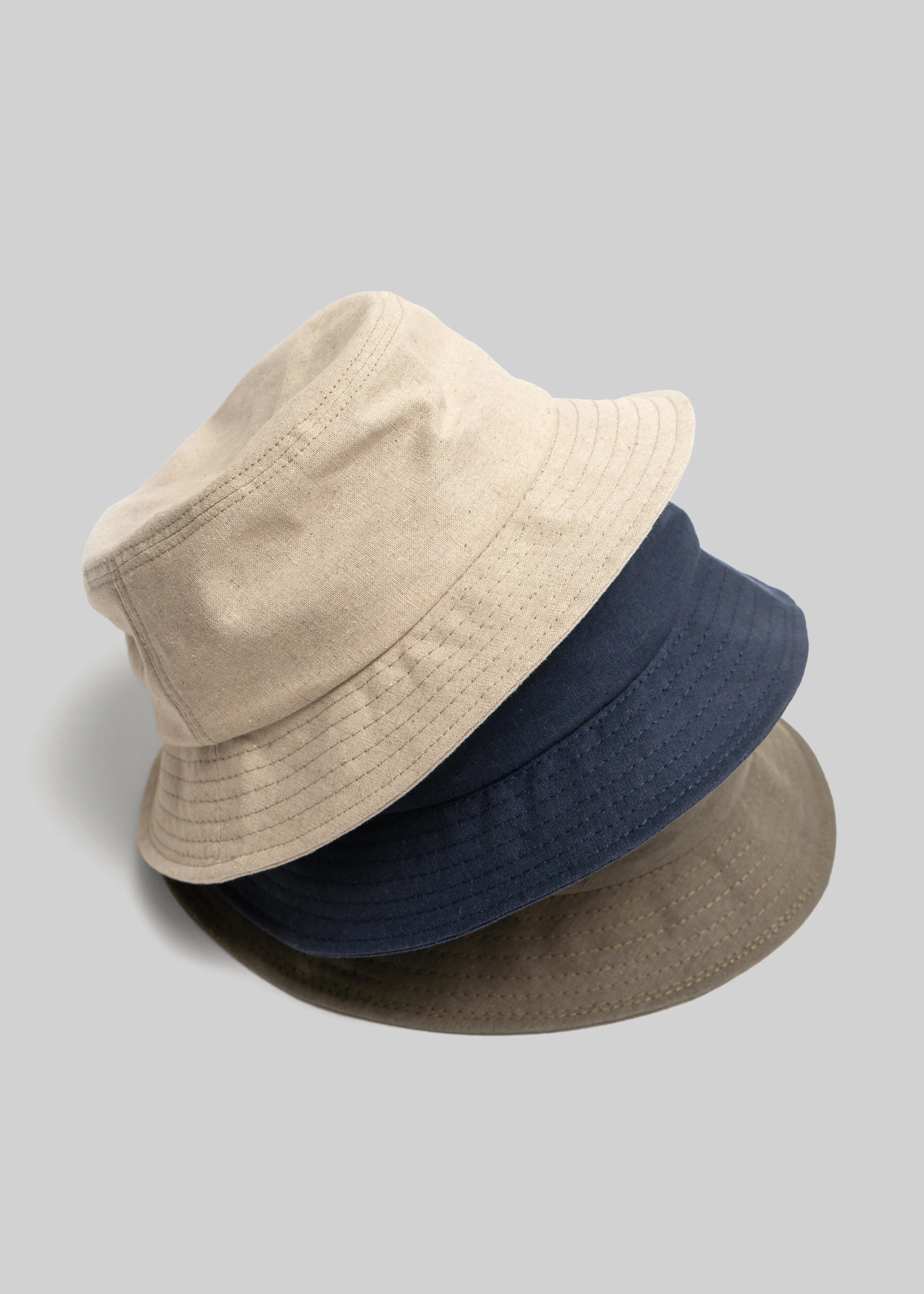 Cotton Linen Bucket Hat