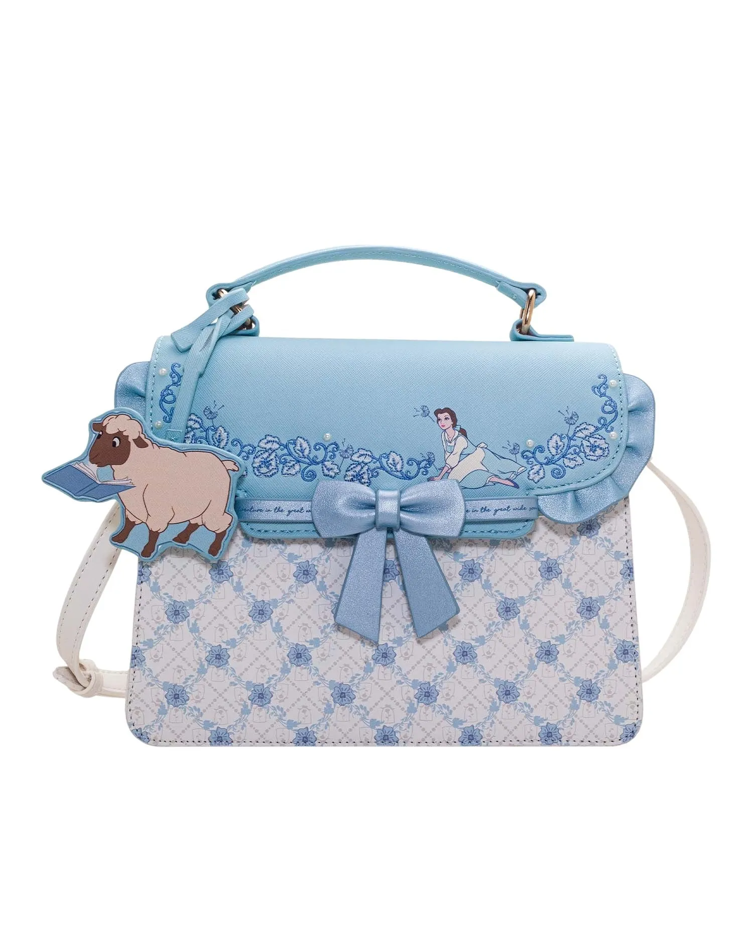 Danielle Nicole Disney Beauty and the Beast Anniversary Satchel Crossbody