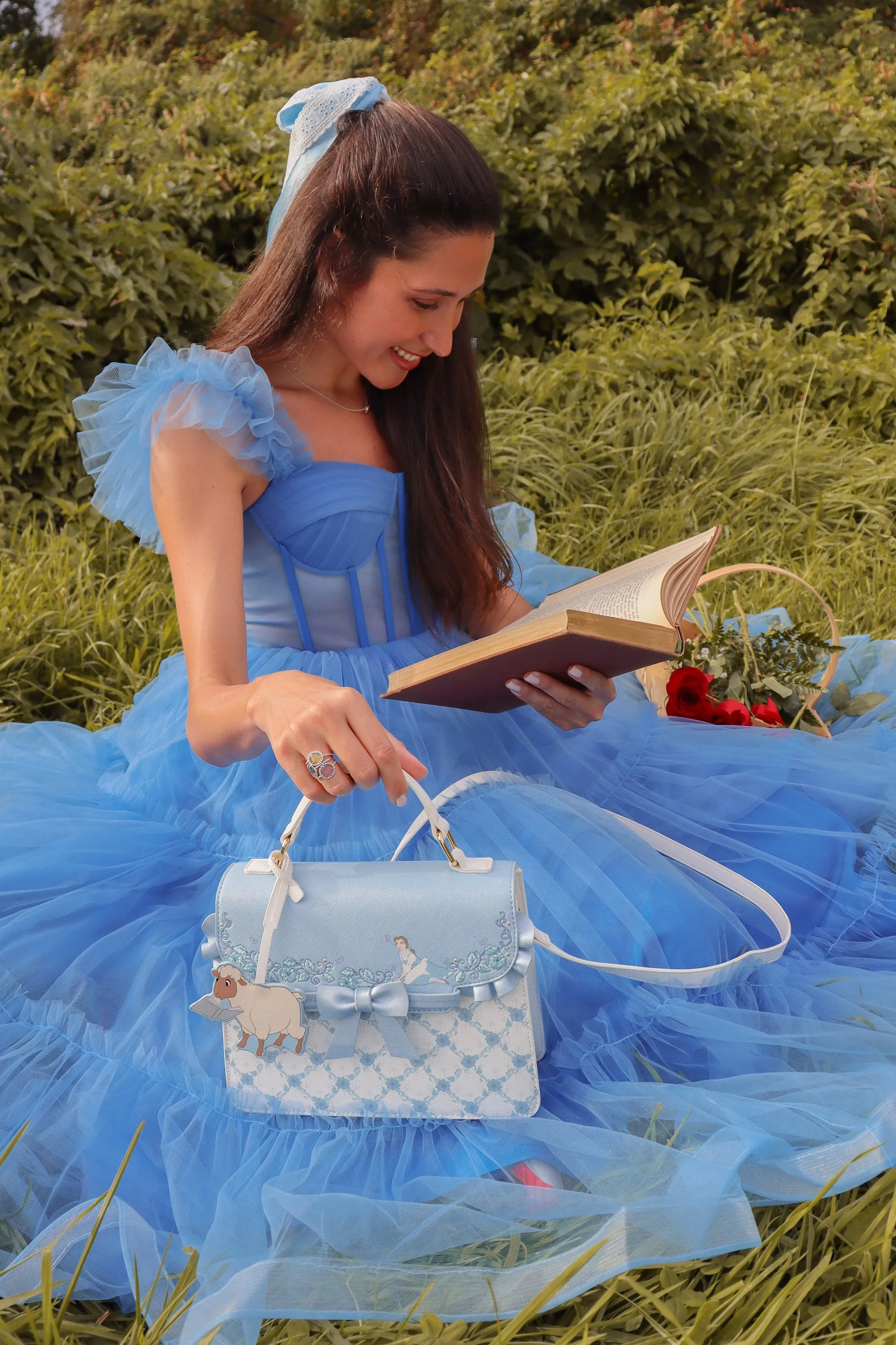 Danielle Nicole Disney Beauty and the Beast Anniversary Satchel Crossbody