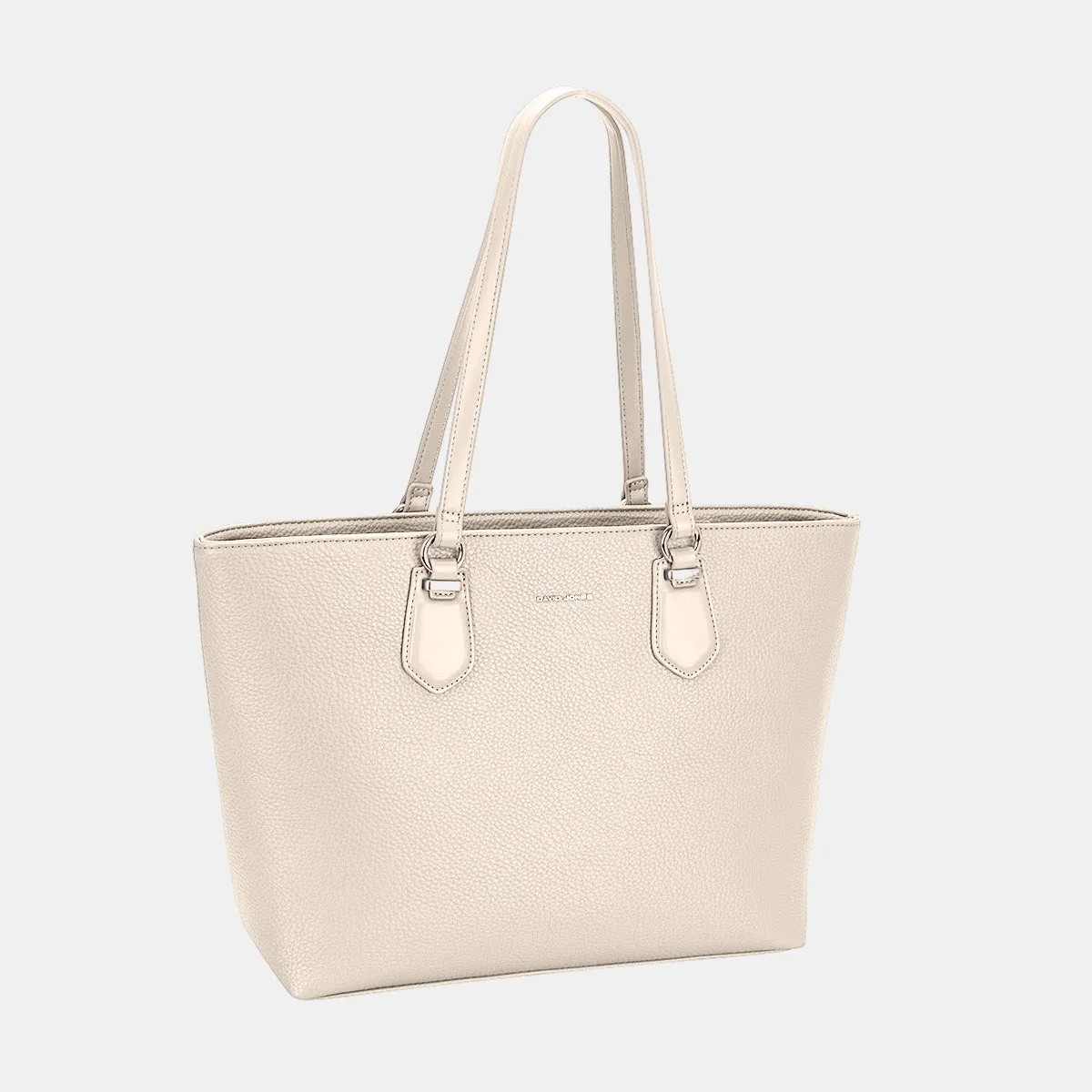 DAVID JONES PU LEATHER TOTE BAG