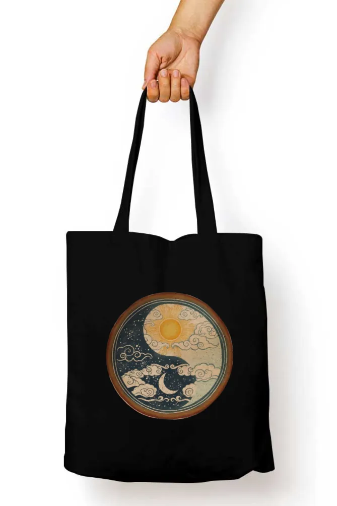 Day & Night Harmony Tote Bag