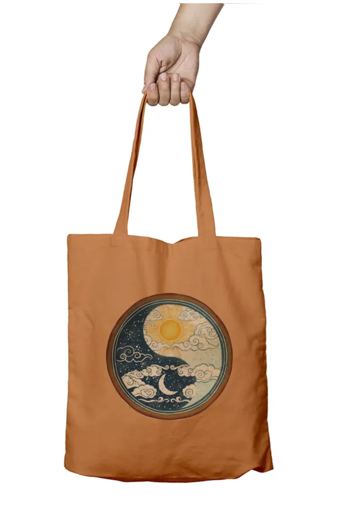 Day & Night Harmony Tote Bag