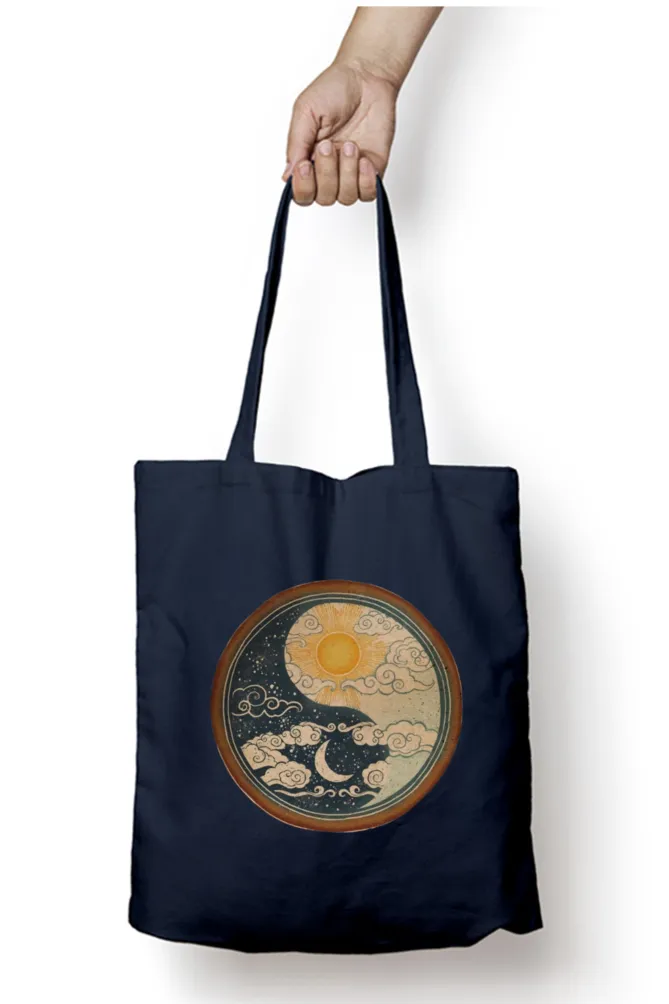 Day & Night Harmony Tote Bag