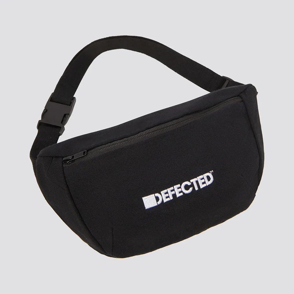 Defected Embroidered Logo Hip Bag