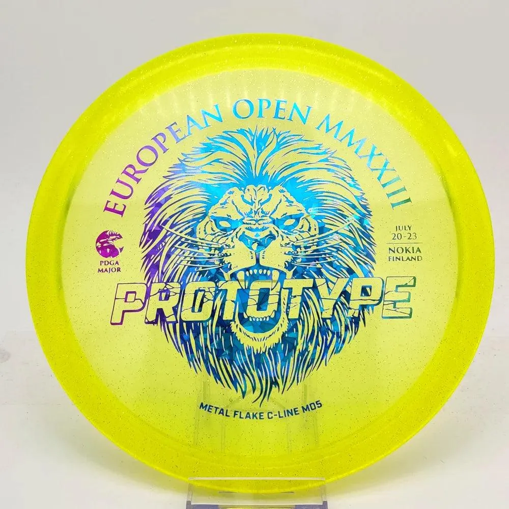 Discmania 2023 European Open Fundraiser Metal Flake C-Line MD5