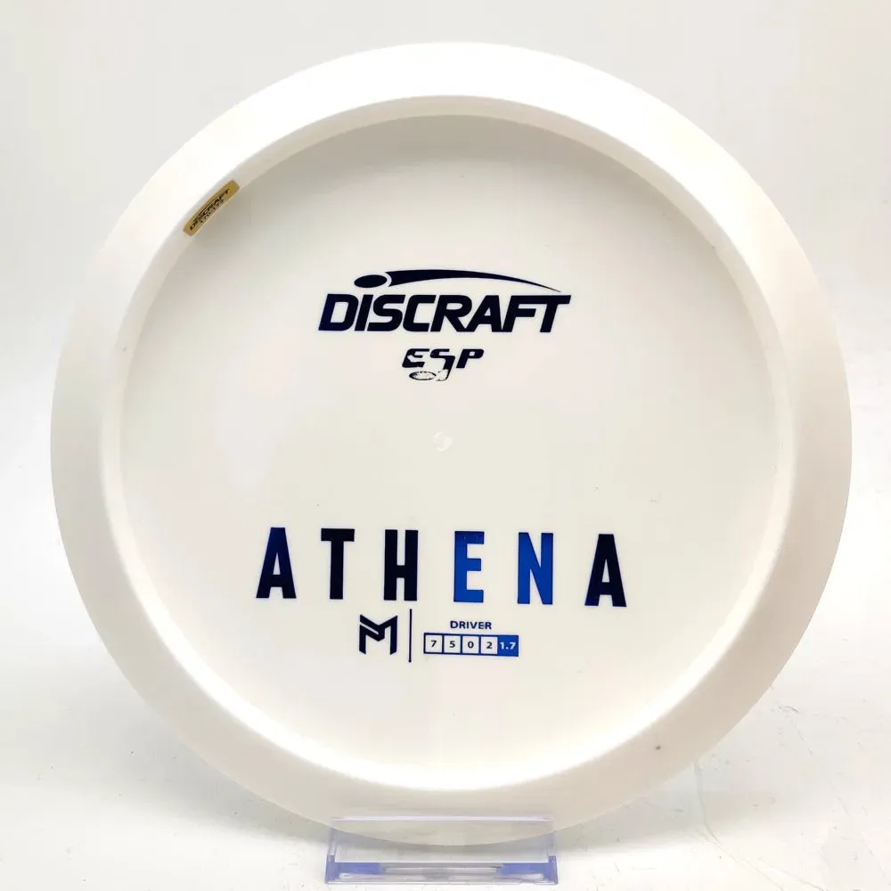 Discraft Paul McBeth White Blank ESP Athena (Dyer's Delight)