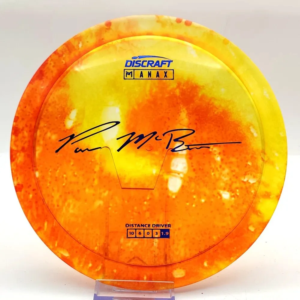 Discraft Paul McBeth Z Fly Dye Anax