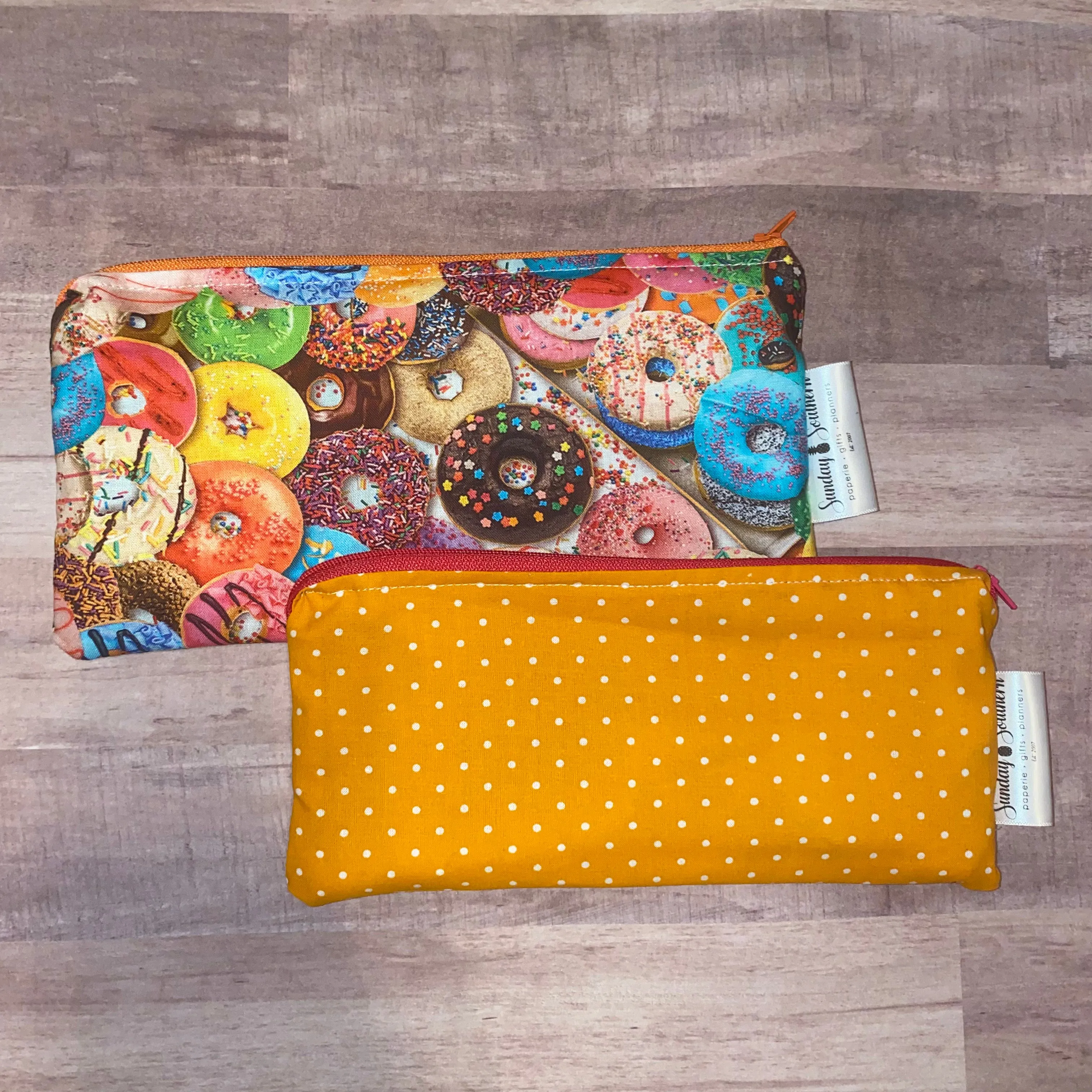 Donut Break Zipper Bag - 3 Bag Set