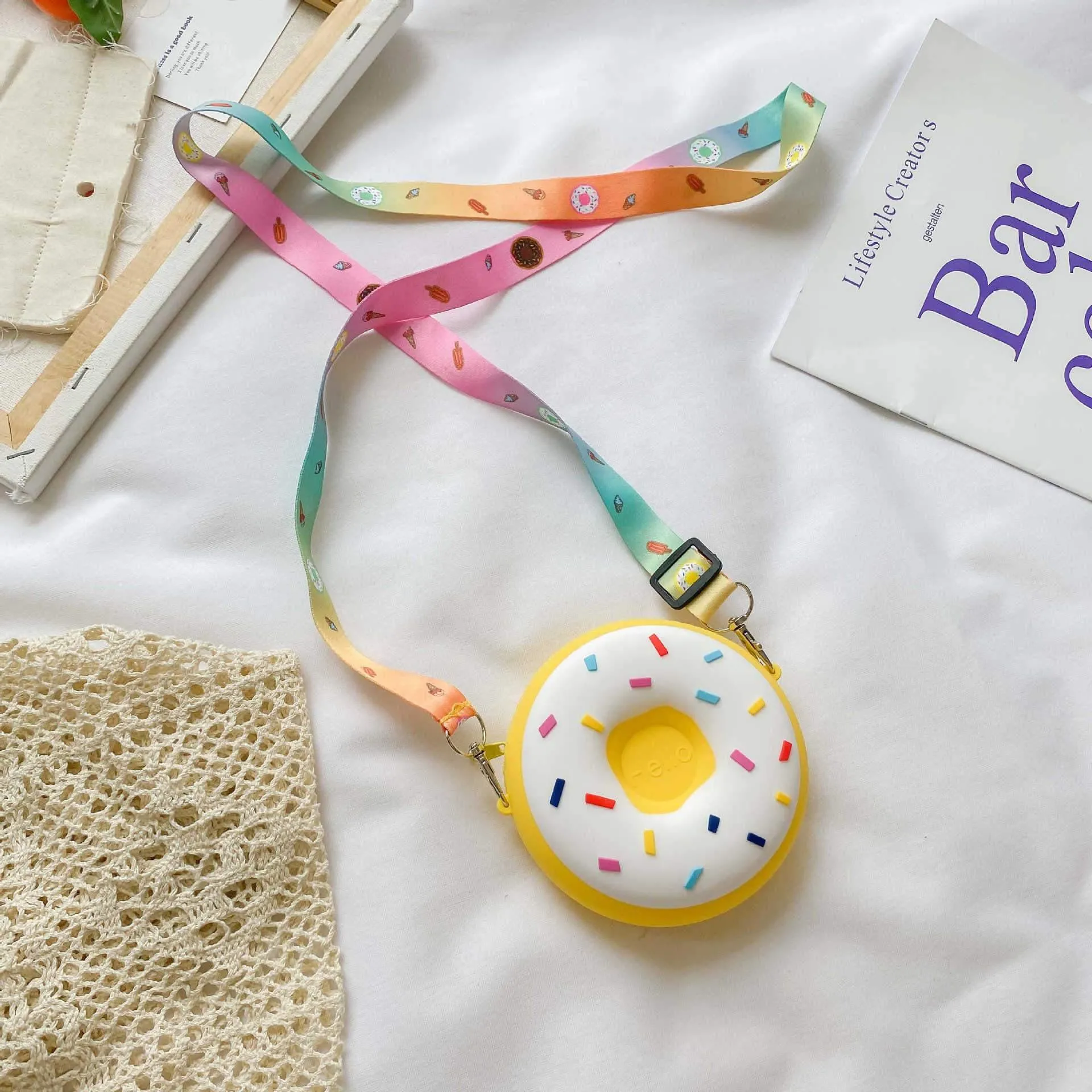 Donut Shape Sling Bag