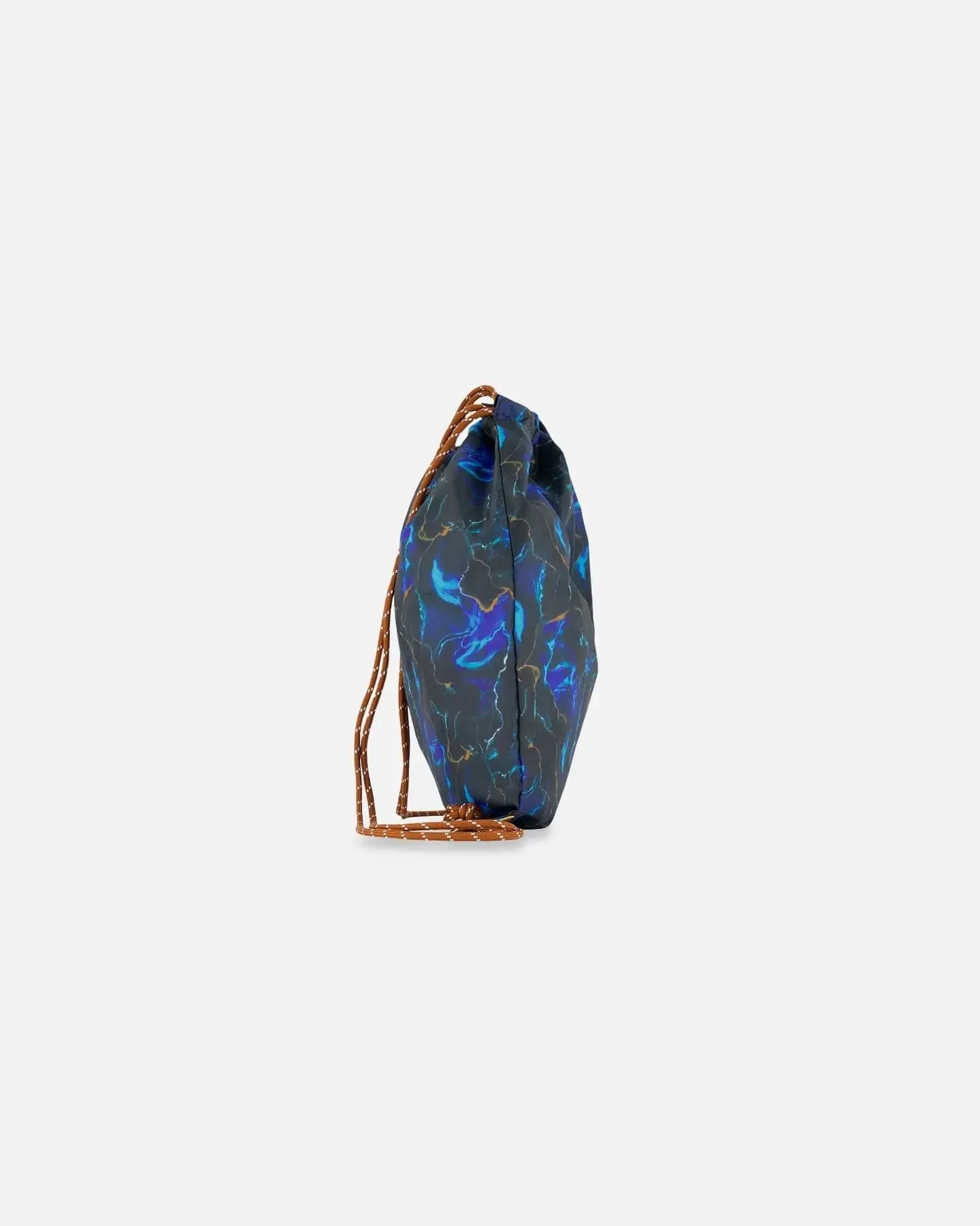 Drawstring Bag Black Printed Storm