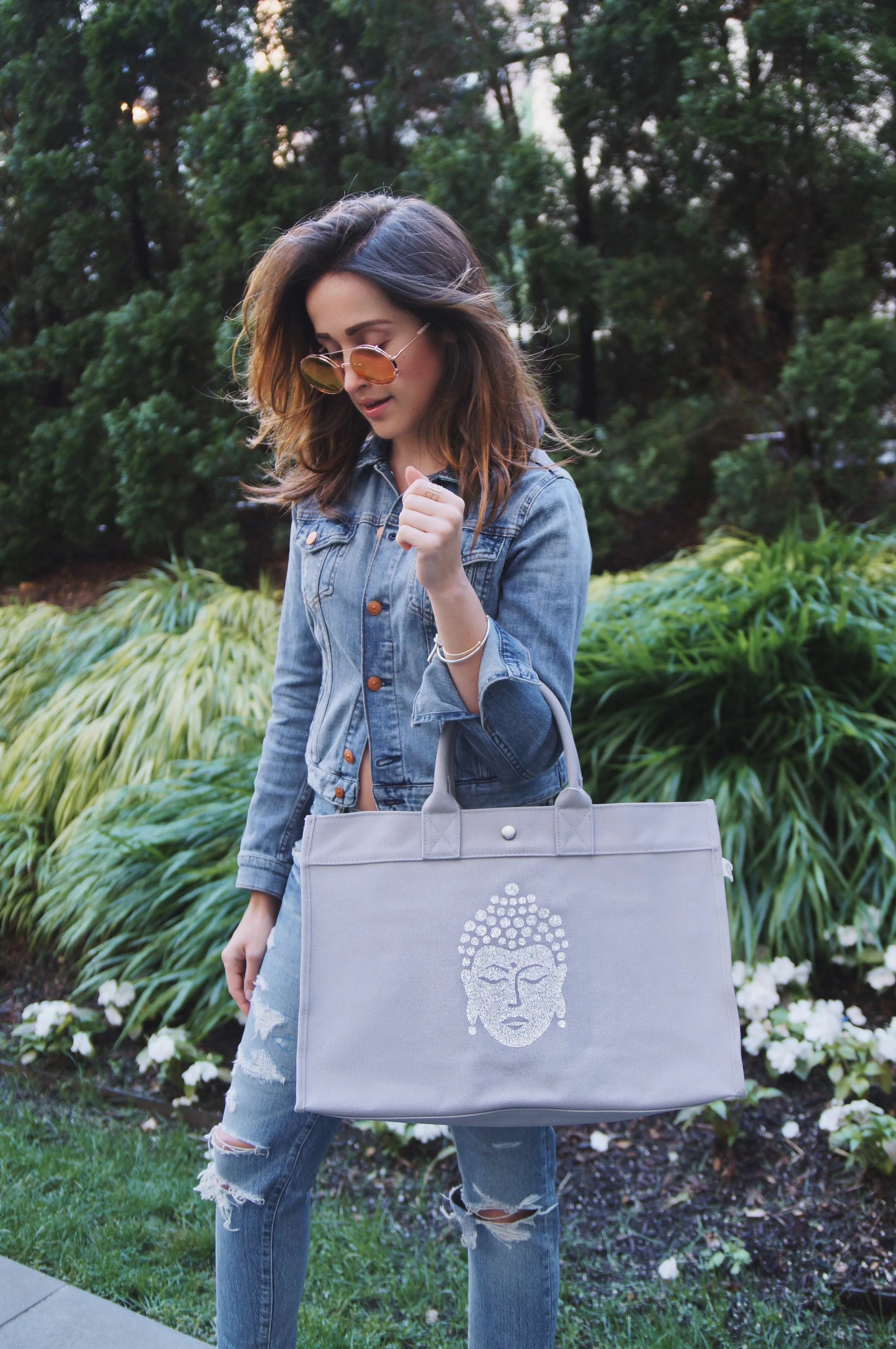 East-West Bag: Grey