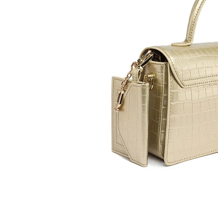 Elegant and Satchel Detail Handbag BD 95