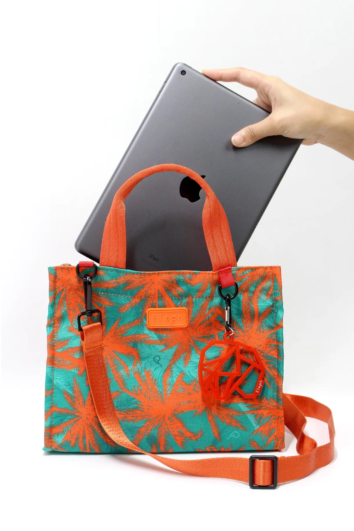 ELEPH NEILA TOTE M MAPRAOW - Turquoise/Orange