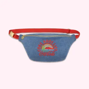 Embroidered Jumbo Fanny Pack