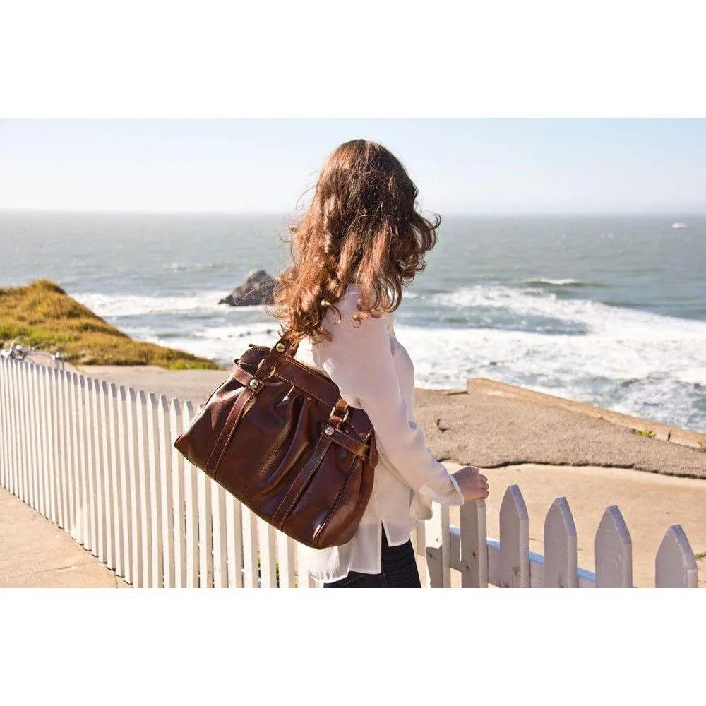 Floto Leather Milano Shoulder Bag