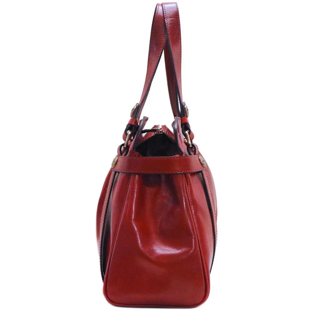 Floto Leather Milano Shoulder Bag