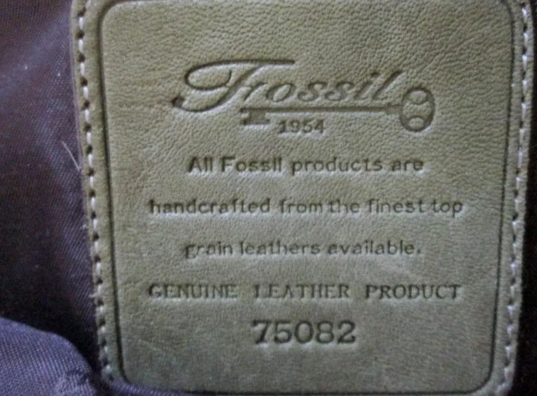 FOSSIL TOTE 75082 tote shoulder leather handbag hobo bag purse GREEN AVOCADO