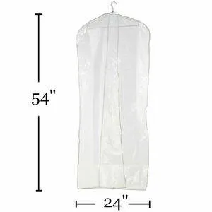 Garment bag Zippered w/8" Gusset