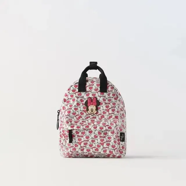 Girl's Backpack Mickey Mouse Cartoon Pattern Large Capacity School Bag for Kindergarten Boy KidsTravel Bag