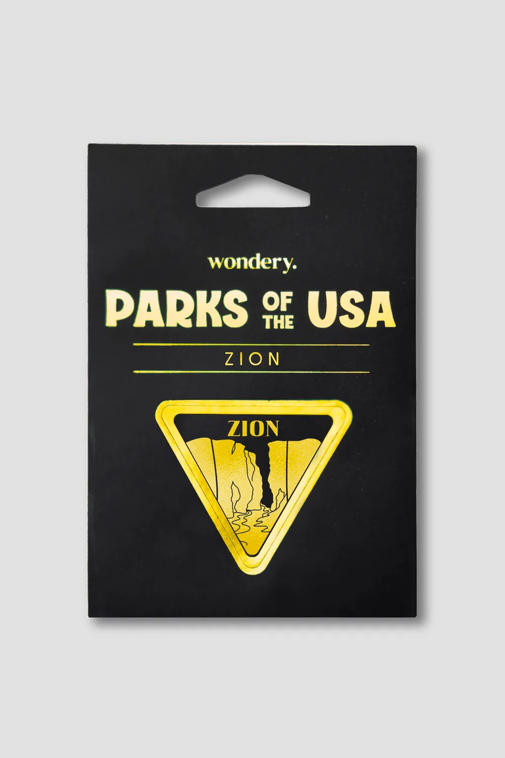 Gold Parks of the USA Stickers