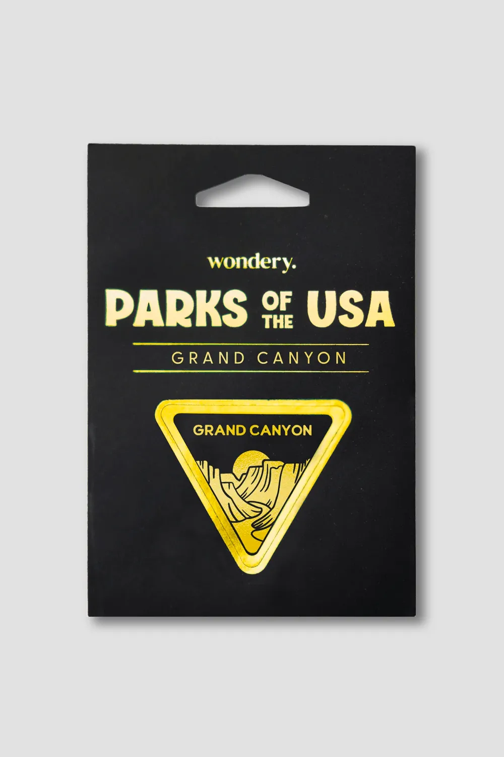 Gold Parks of the USA Stickers