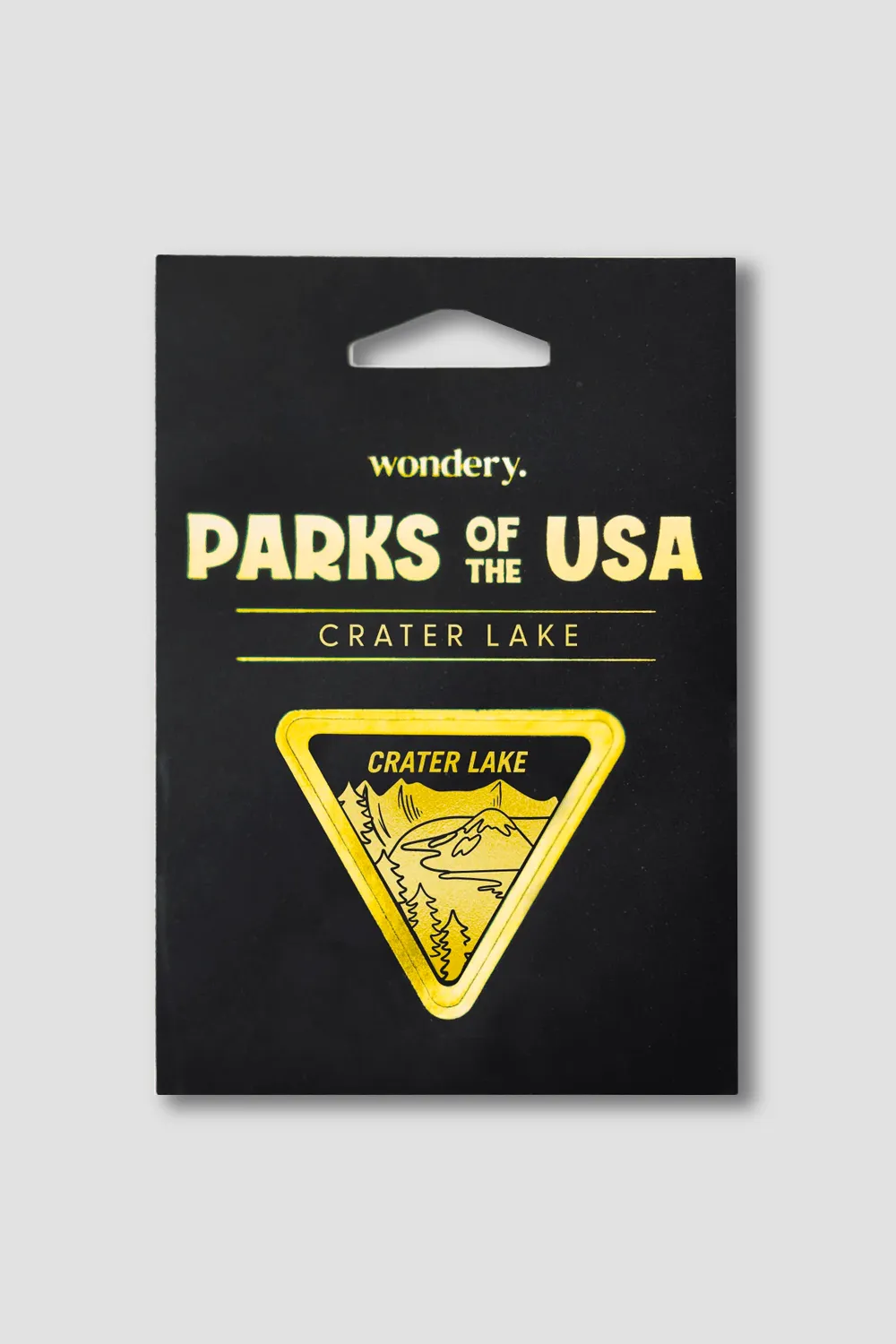 Gold Parks of the USA Stickers