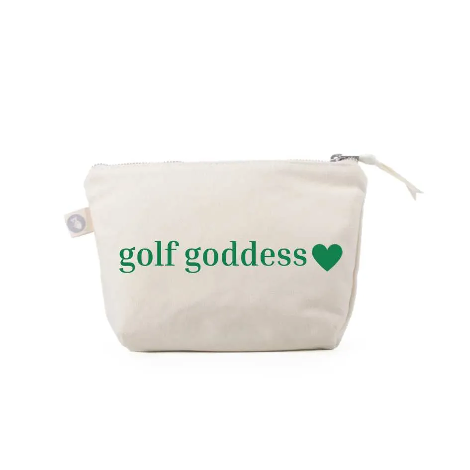 Golf Goddess Makeup Bag  Natural - NEW!