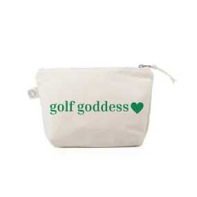 Golf Goddess Makeup Bag  Natural - NEW!