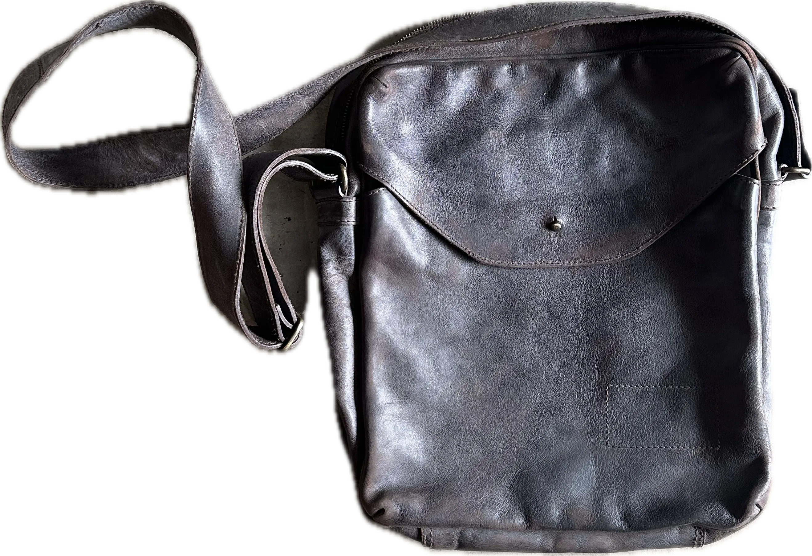 GONE BABY GONE: Lionel’s HERO Leather Banana Republic Messenger style Bag