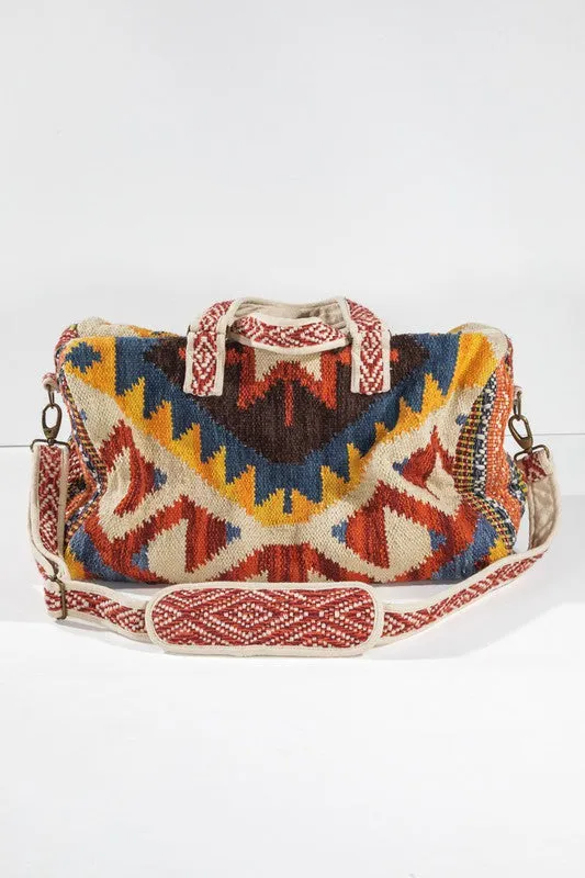 Handmade Neo Boho Chic Weekender Bag