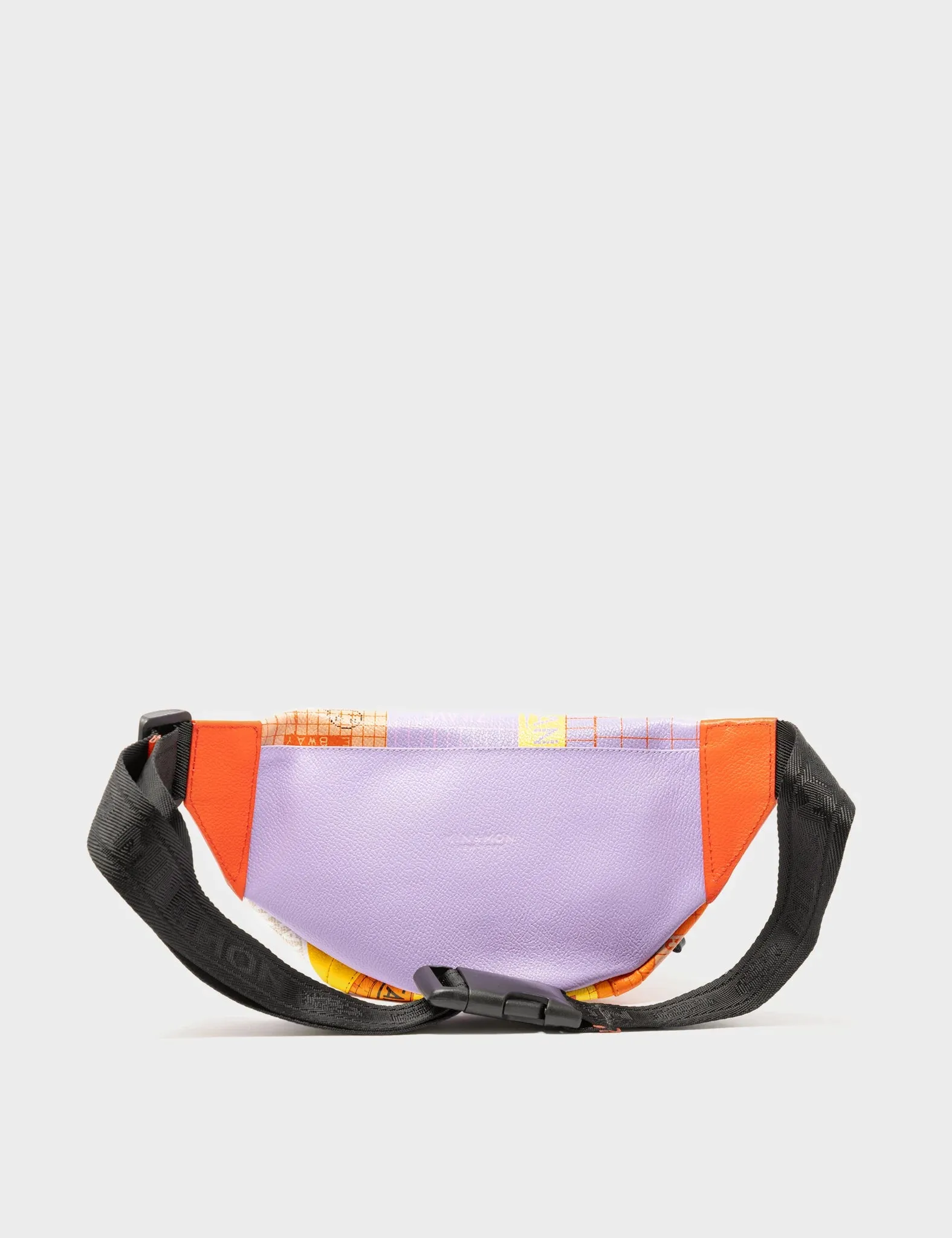 Harold Fanny Pack Lollipop Orange Leather - Subway Stories Design