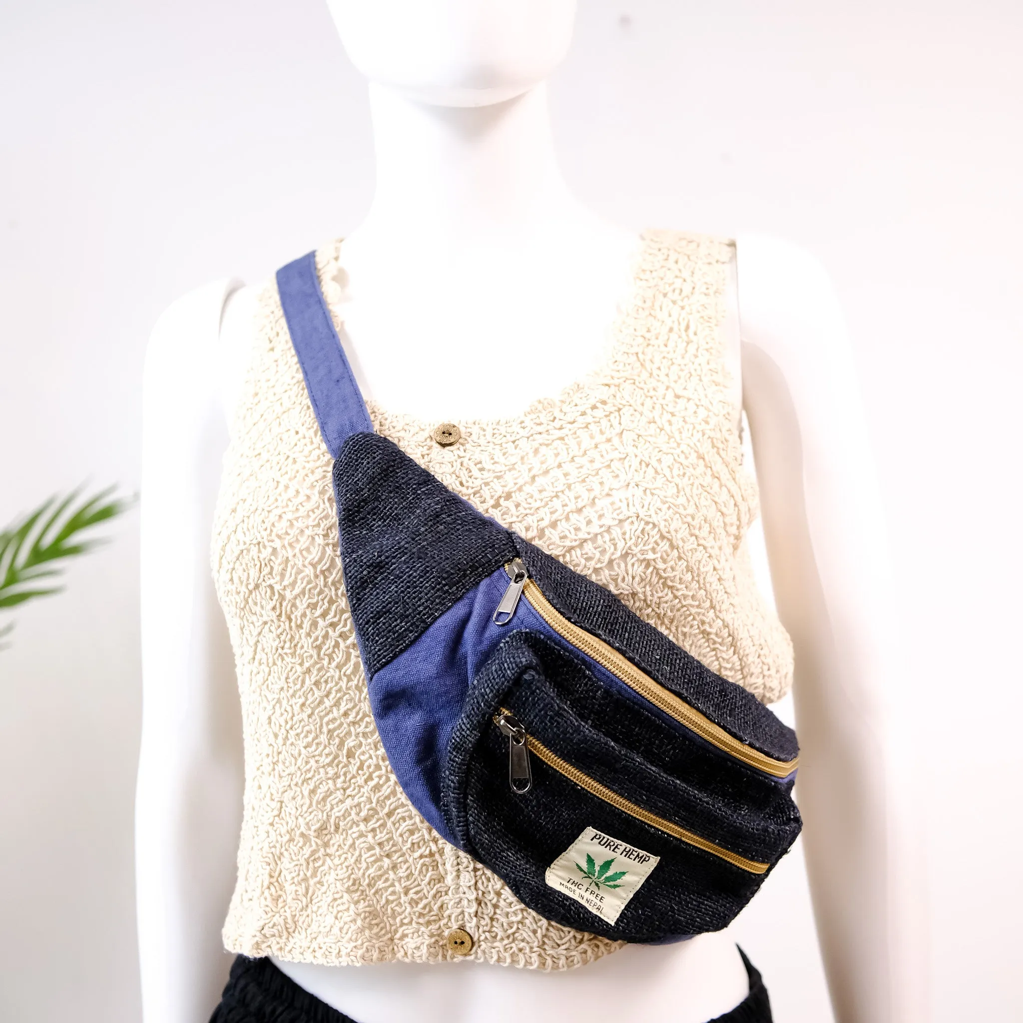 Hemp Unisex Fanny Pack