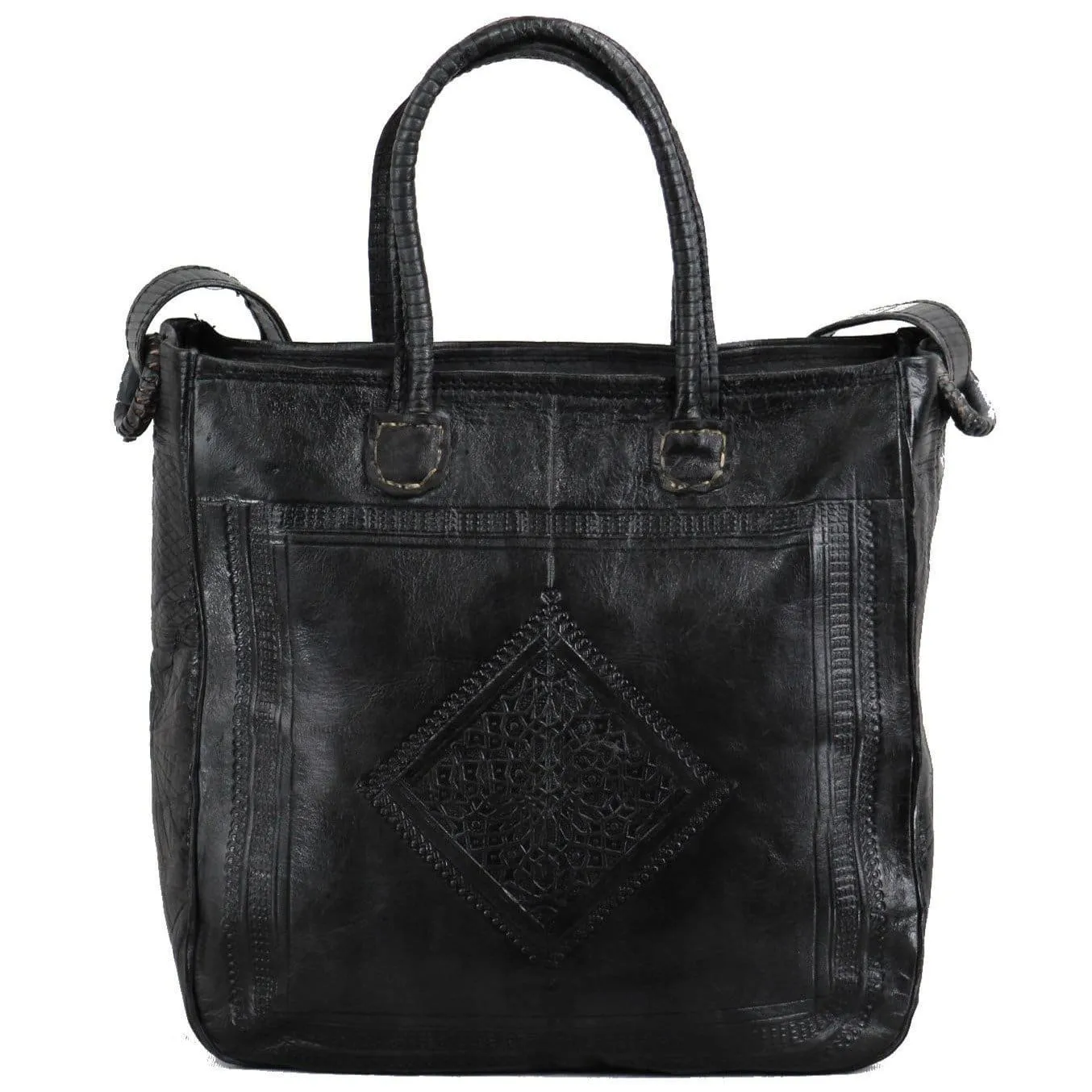 Heritage Book Tote Bag - Black