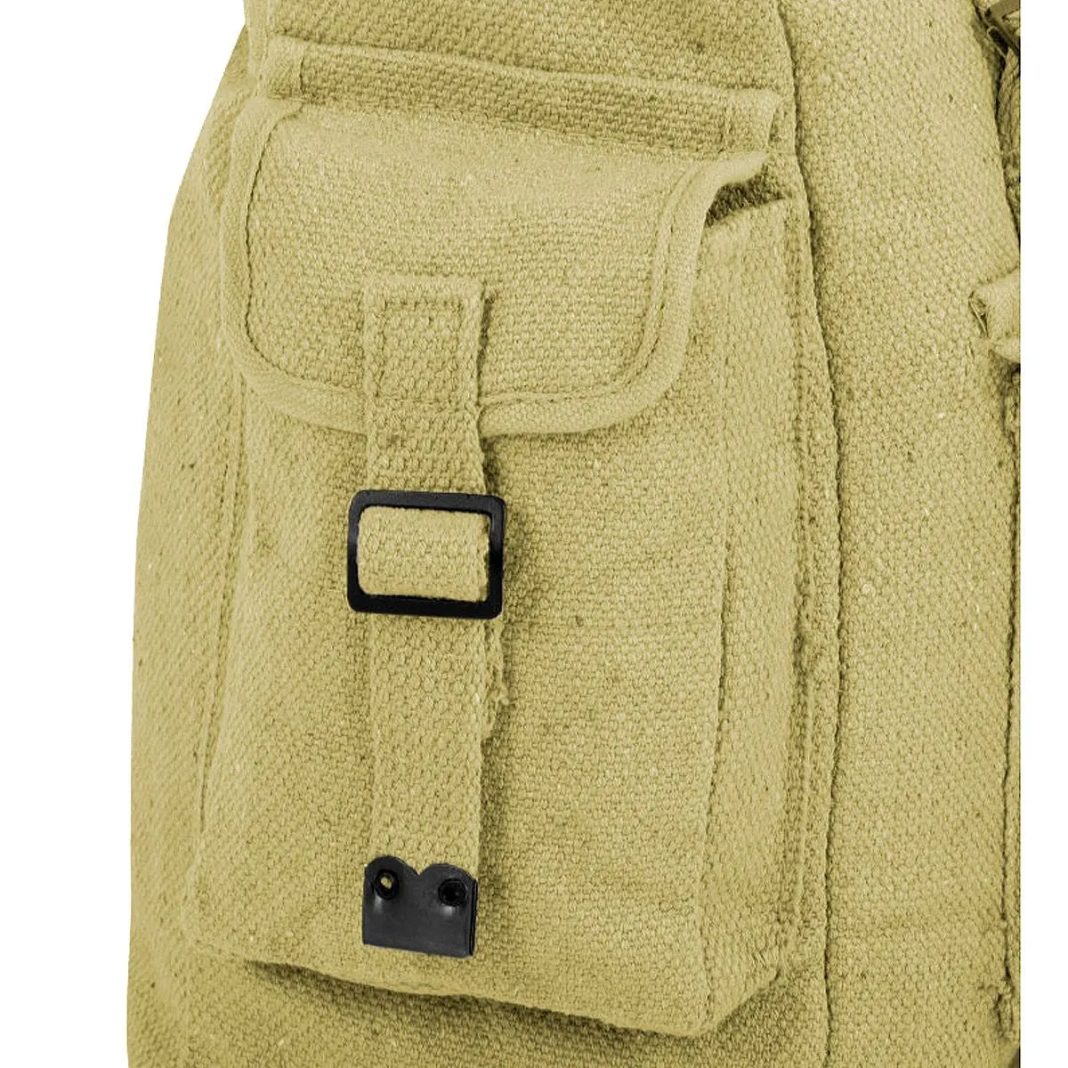 Highlander Large Pocketed Web Backpack Beige