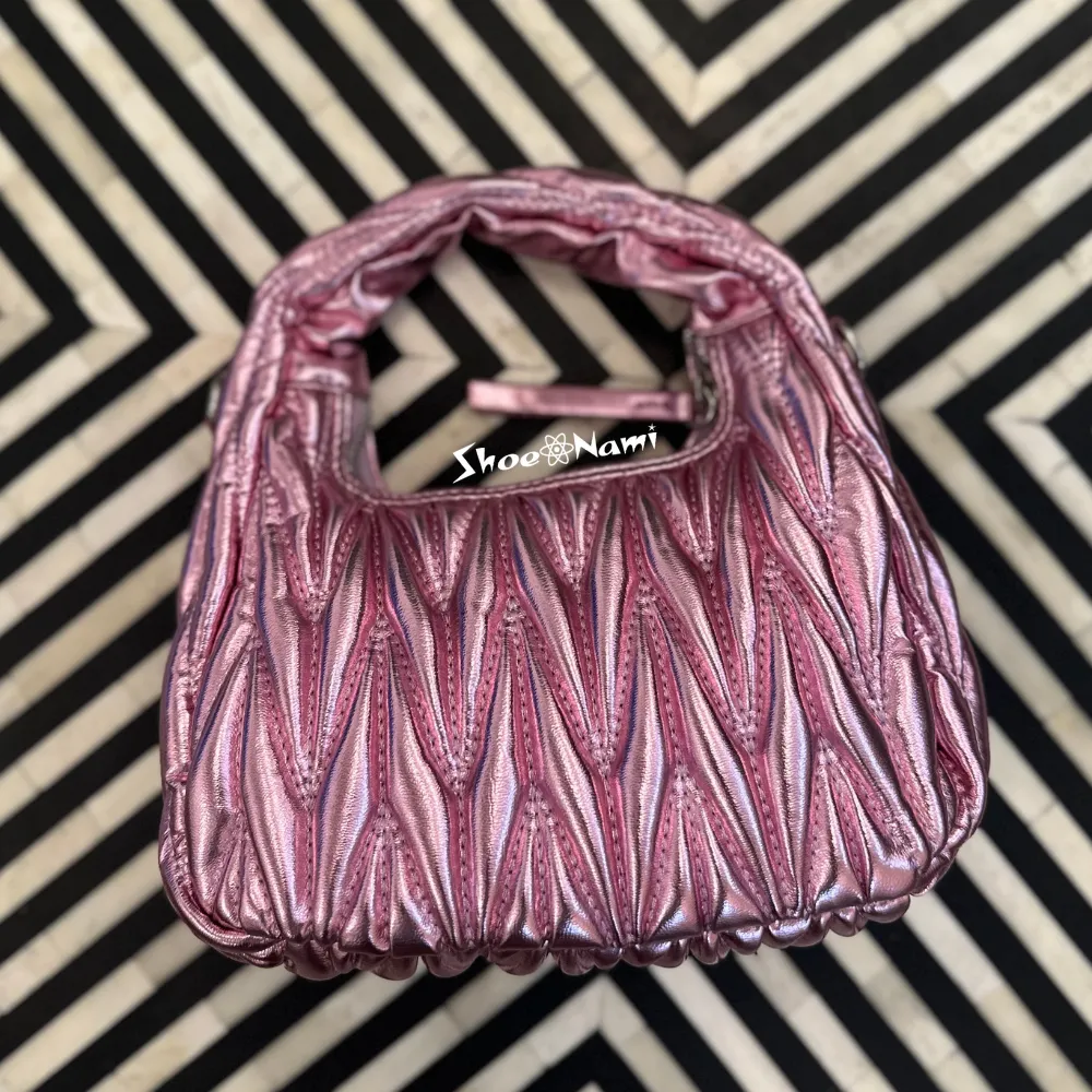 HMIU BAG Metallic Pink