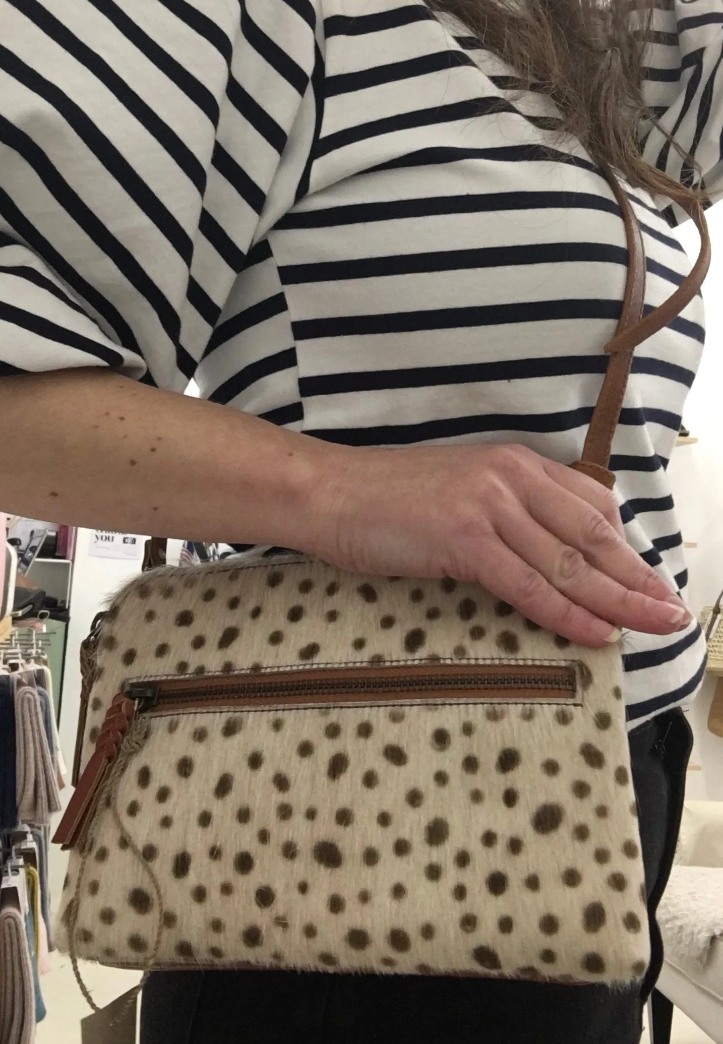 Hobo & Hatch Gemini Leopard Clutch and Crossbody