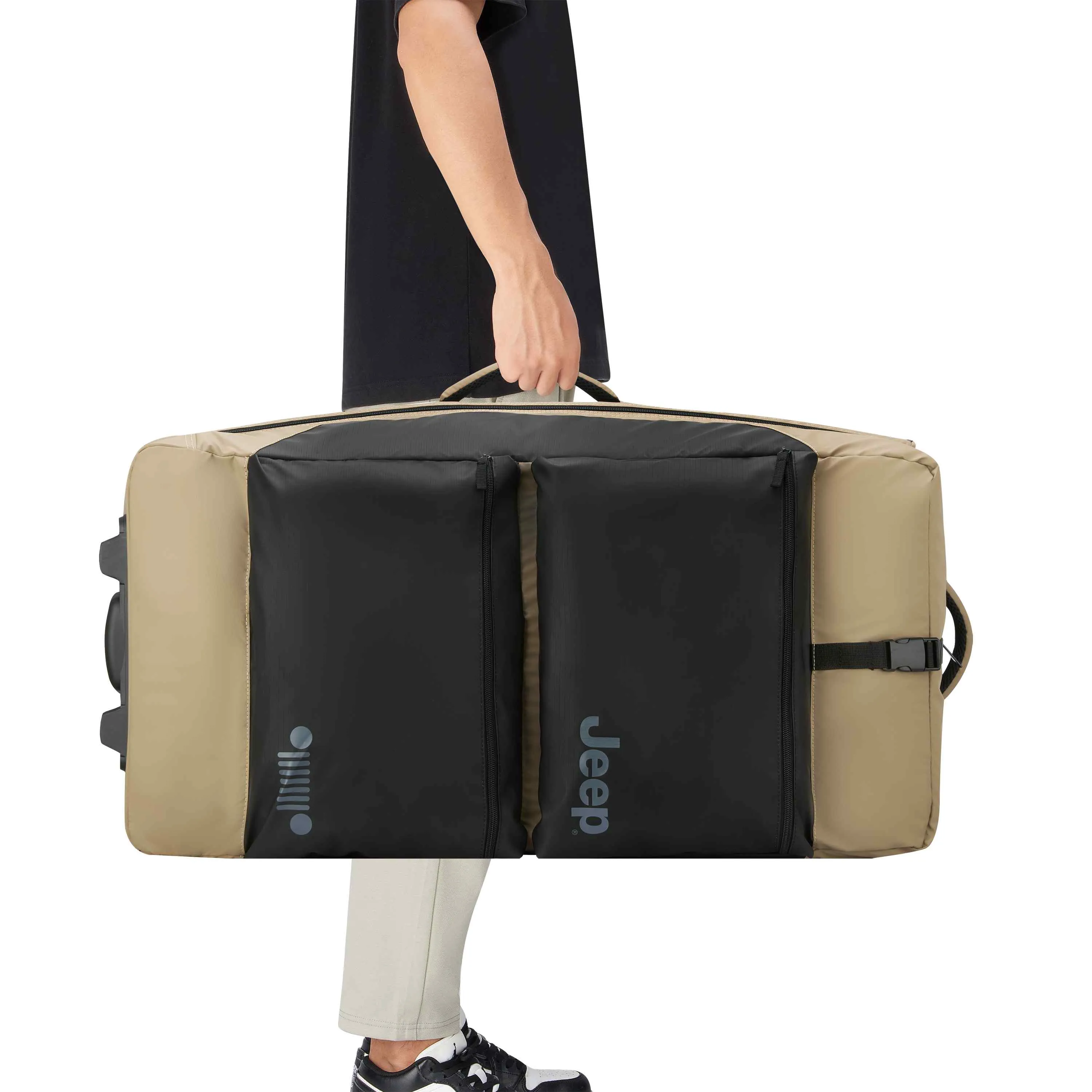 JS006B - Large Rolling Duffel Bag