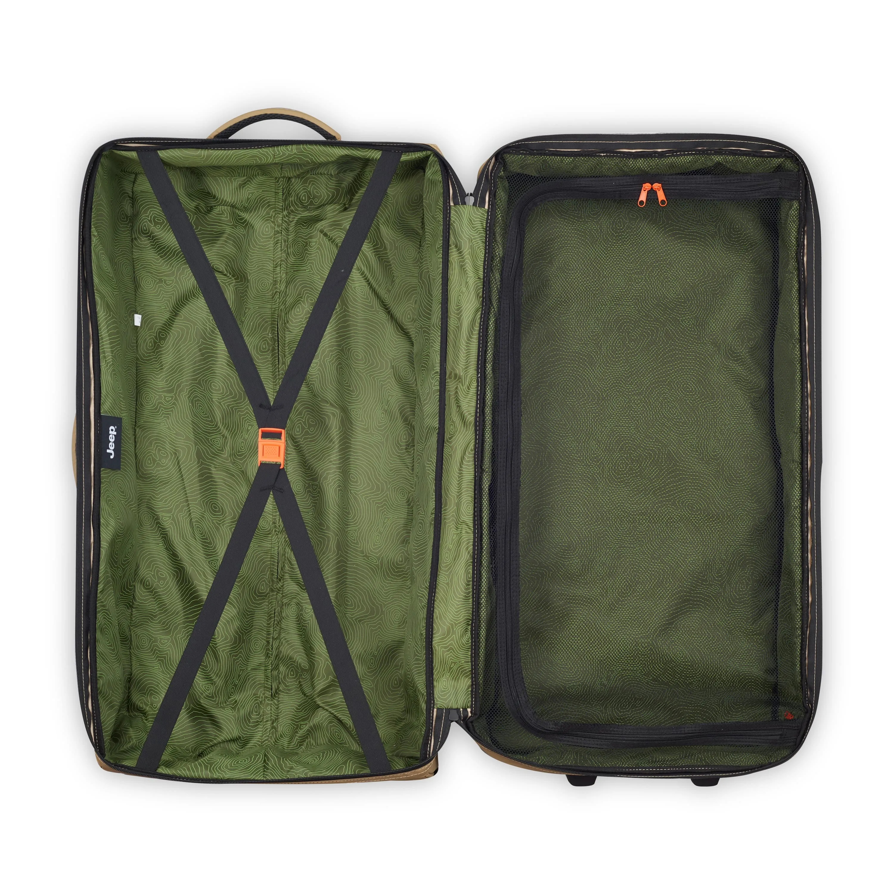 JS006B - Large Rolling Duffel Bag