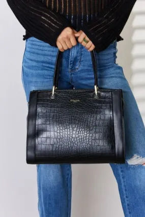 Keswick Textured Vegan Leather Handbag