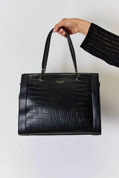 Keswick Textured Vegan Leather Handbag