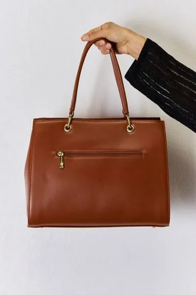 Keswick Textured Vegan Leather Handbag